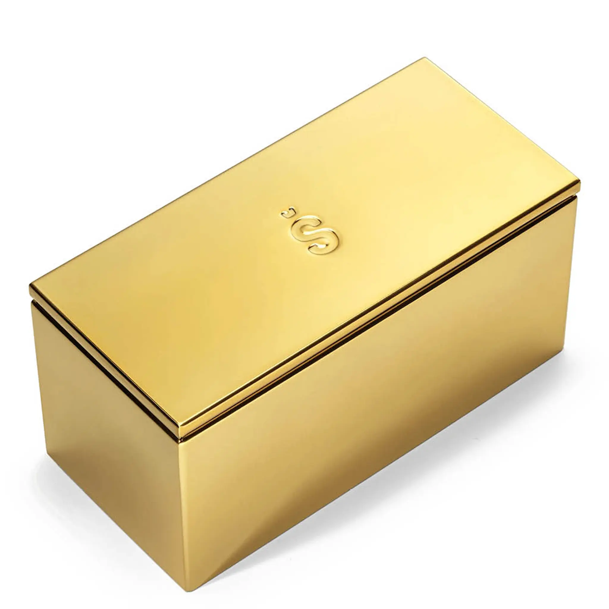 Sjöstrand Säilytyslaatikko kahvikapseleille 30x28x8,5 cm Kulta