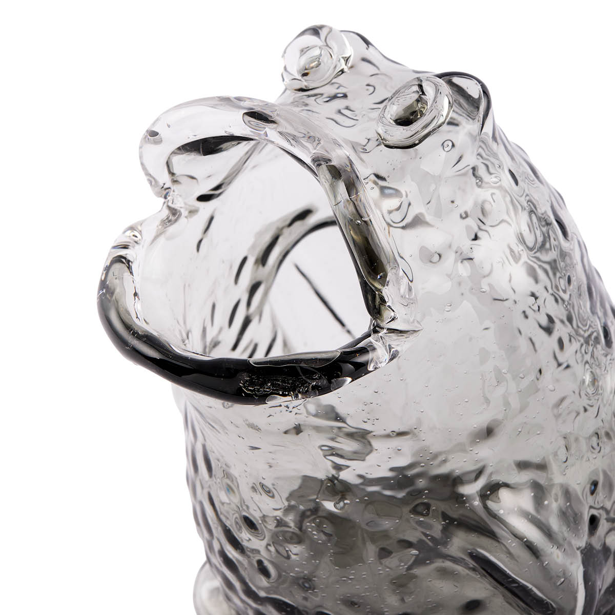Pols Potten Fat Frog burk 33,5 cm mörkgrå