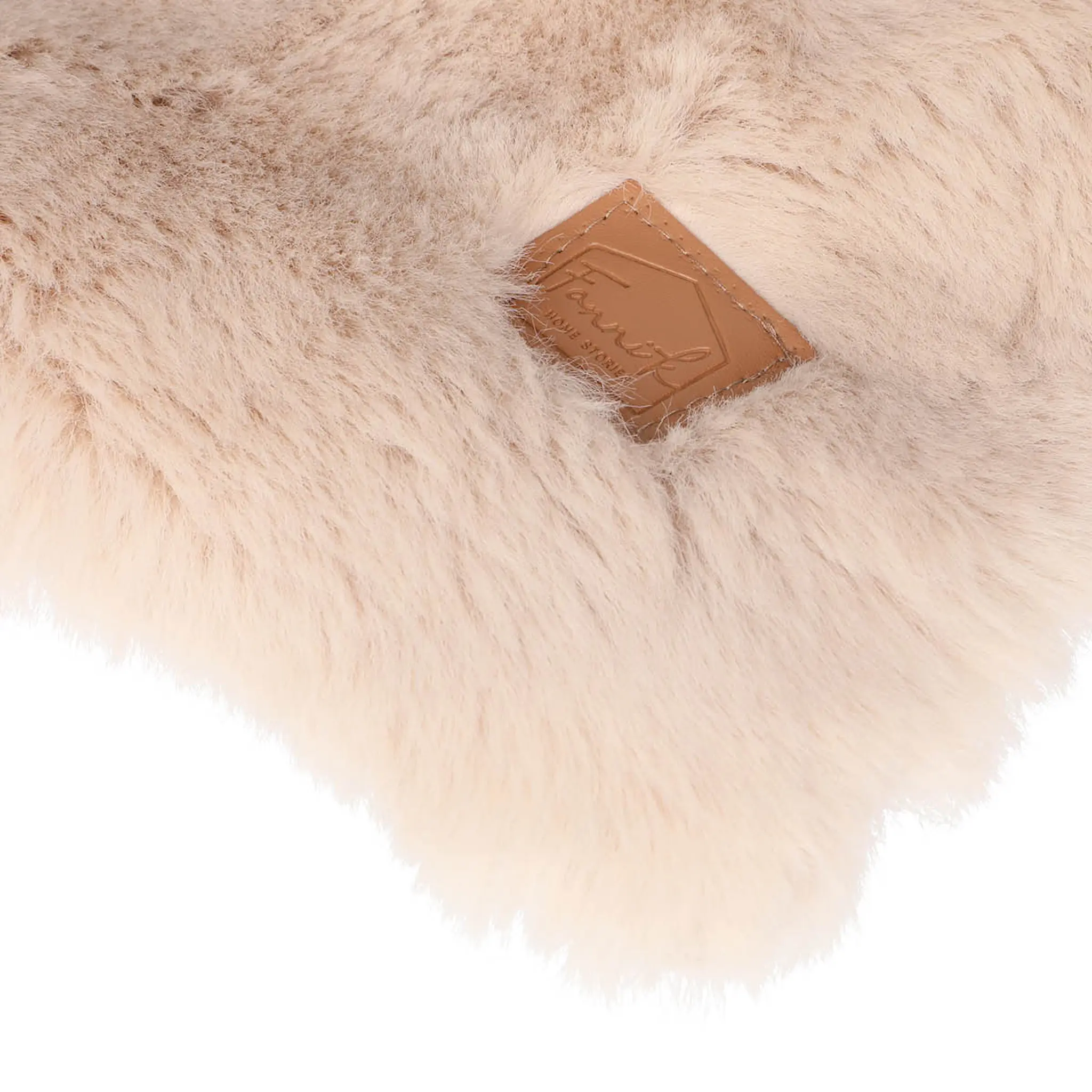 Fanni K Aava pledd 127×152 cm beige