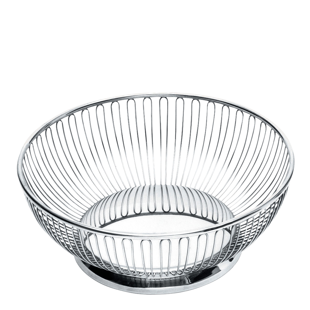 Alessi Round Wire trådkorg 20,5 cm rostfritt stål