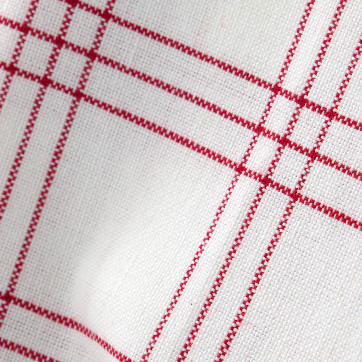 Nicolas Vahé Chef serviett 40x40 cm 4 stk rød/hvit