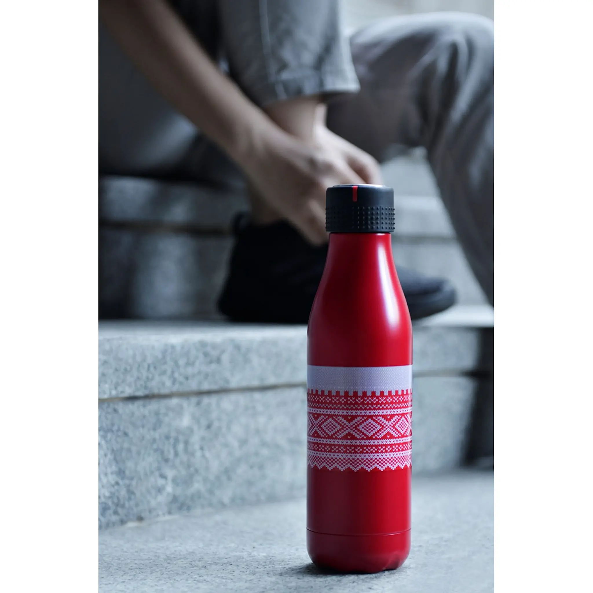 Les Artistes Bottle Up Marius Termoflaska 0,5L Röd