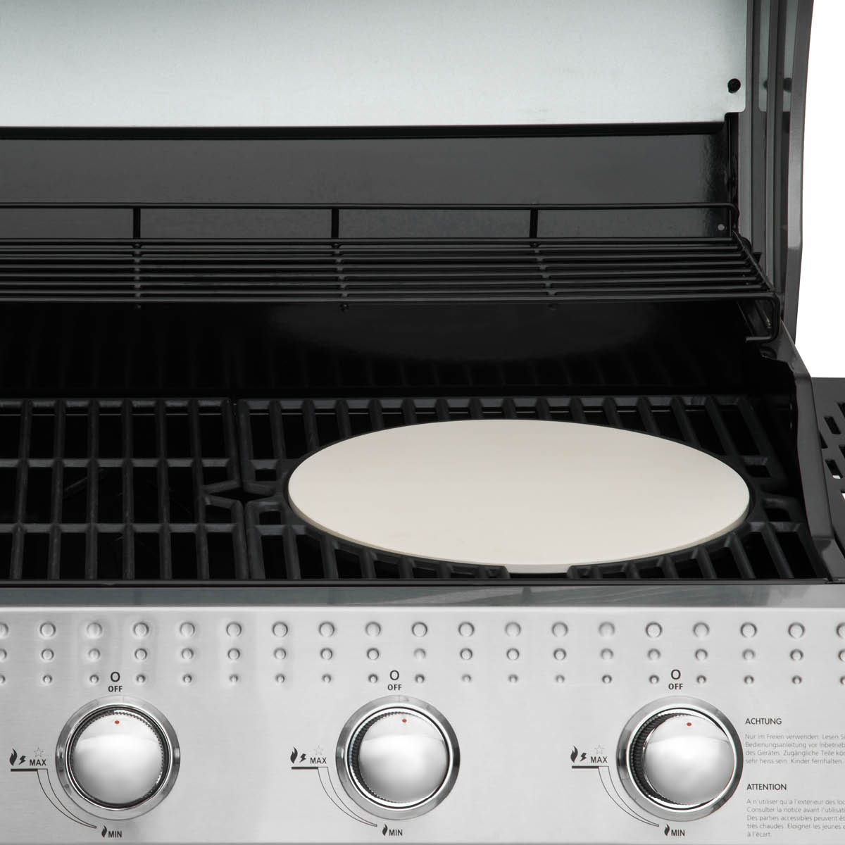 Mustang Multigrill pizzasten rund 30 cm