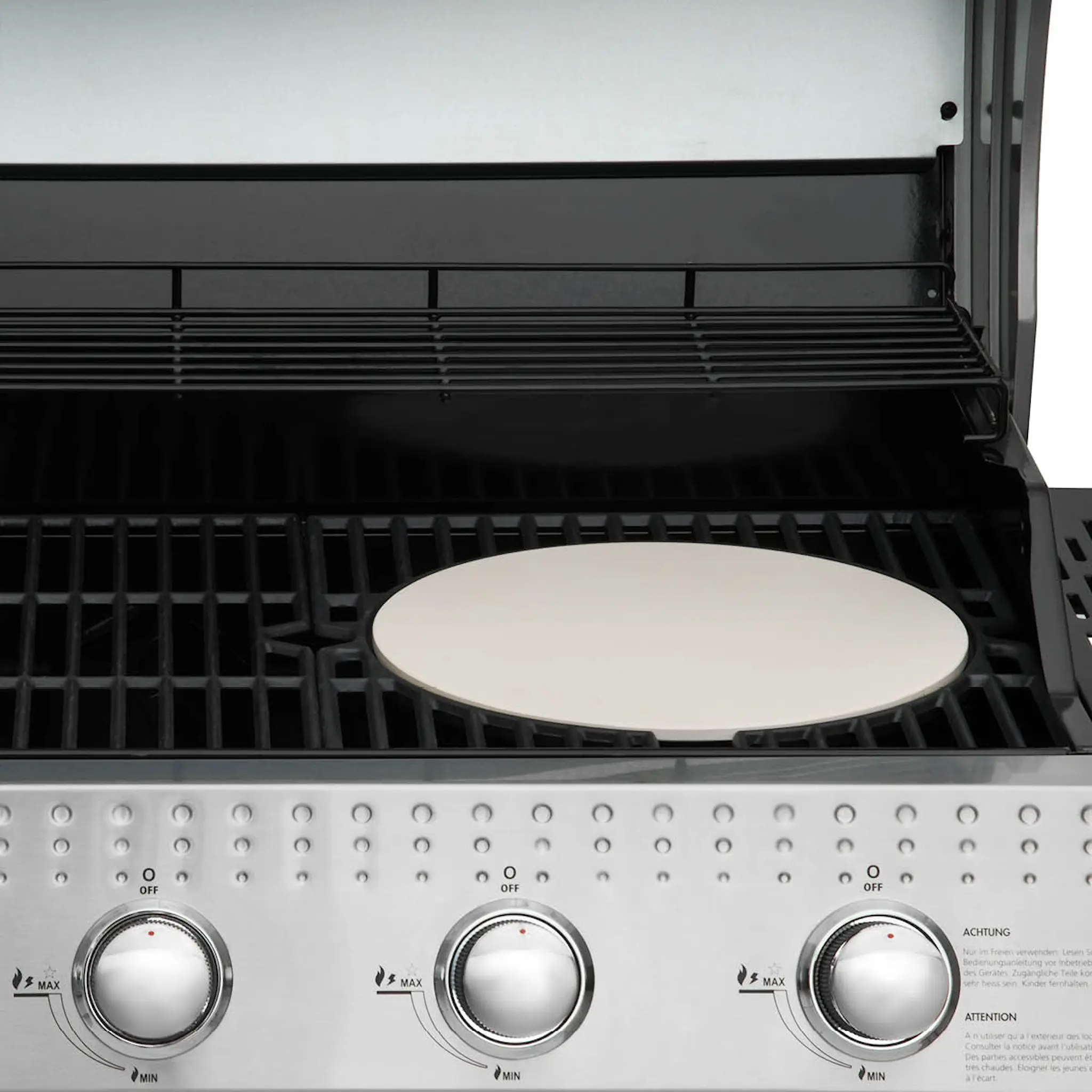 Mustang Multigrill pizzasten rund 30 cm