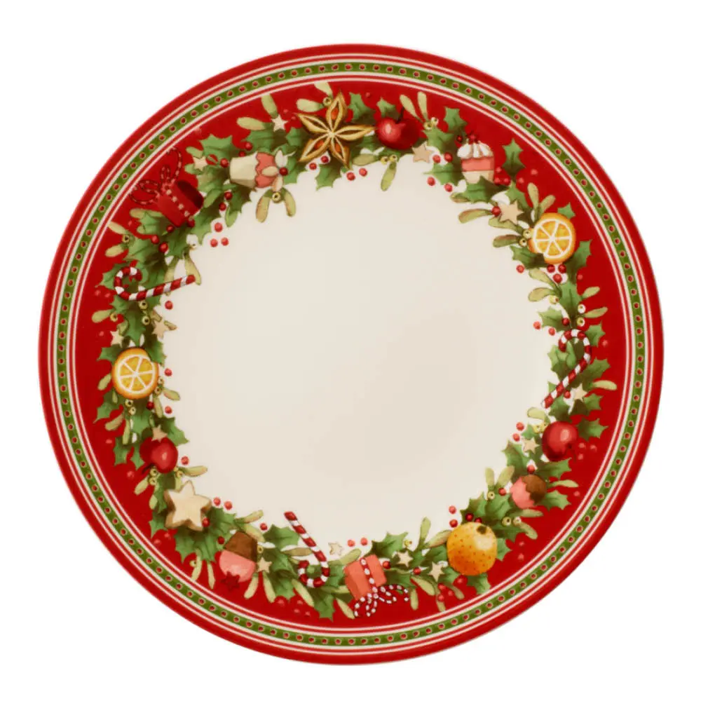 Winter Bakery Delight lautanen 27 cm punainen