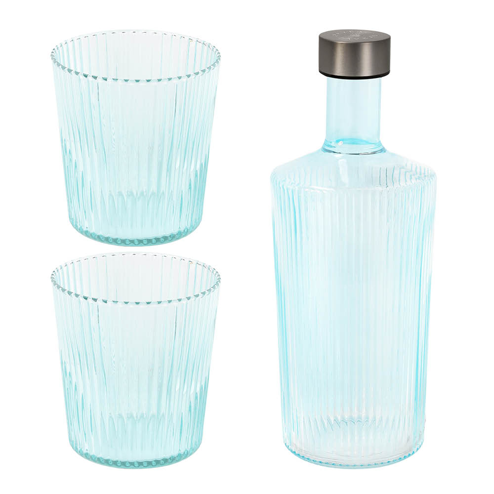 Paveau - Ribbed Elegance Lahjapakkaus Lucky 3 osaa Turkoosi