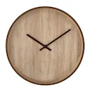 Oslo väggklocka 30 cm brun/mörk
