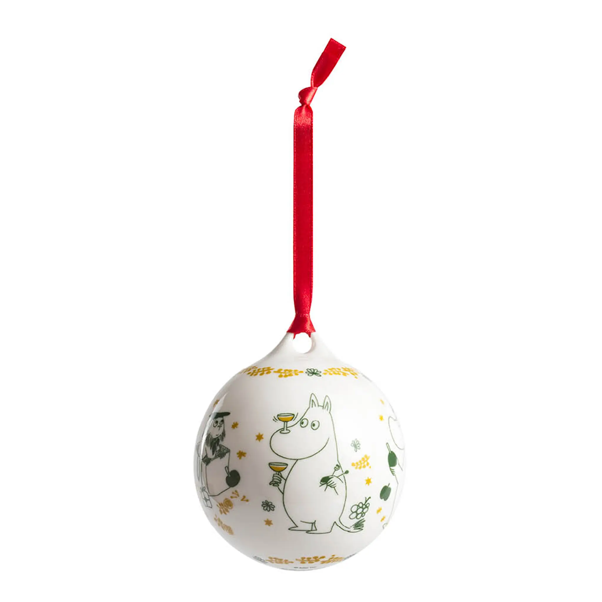 Moomin Arabia Mummi julekule 8 cm Årets julekule 2026