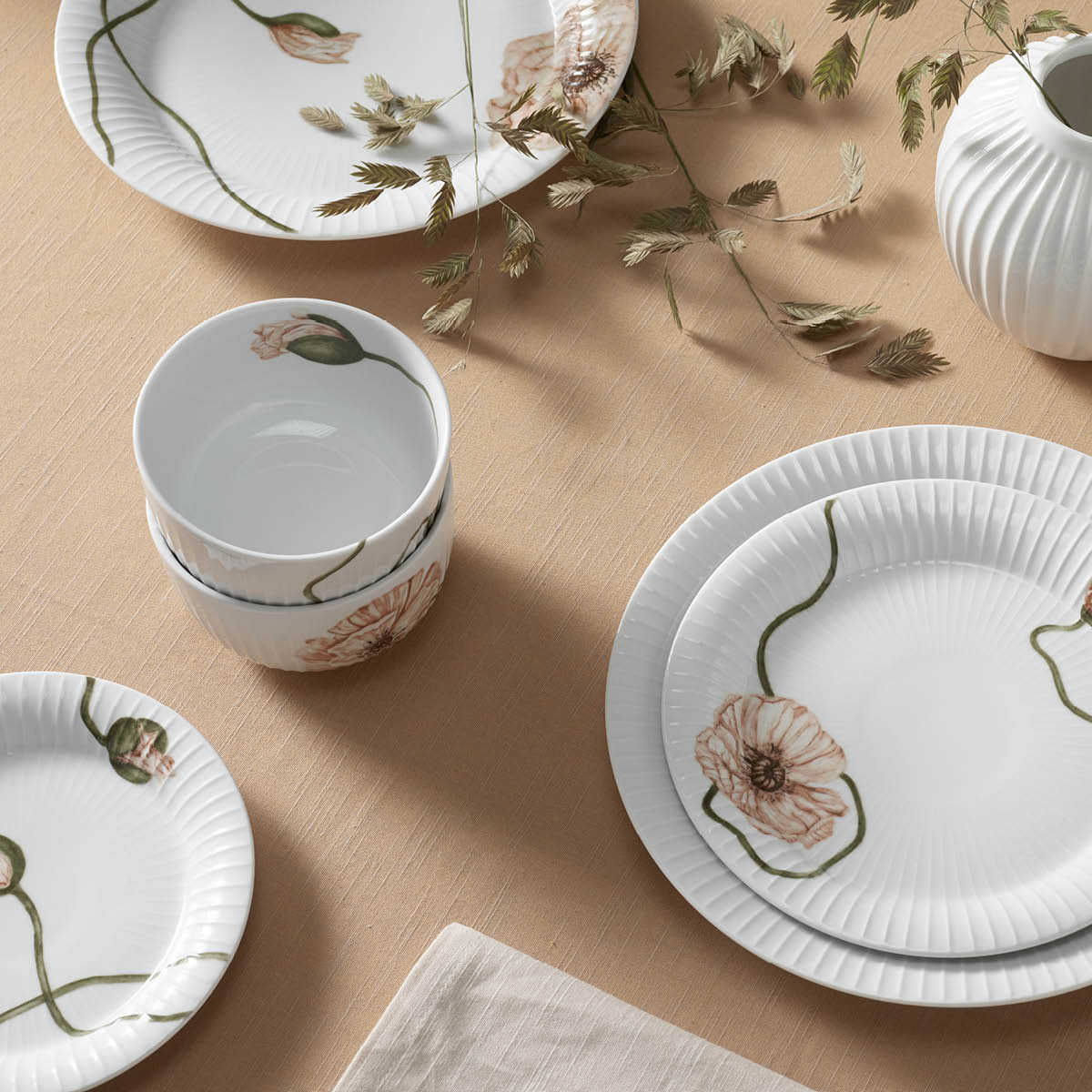 Kähler Hammershøi Poppy Skål 12 cm