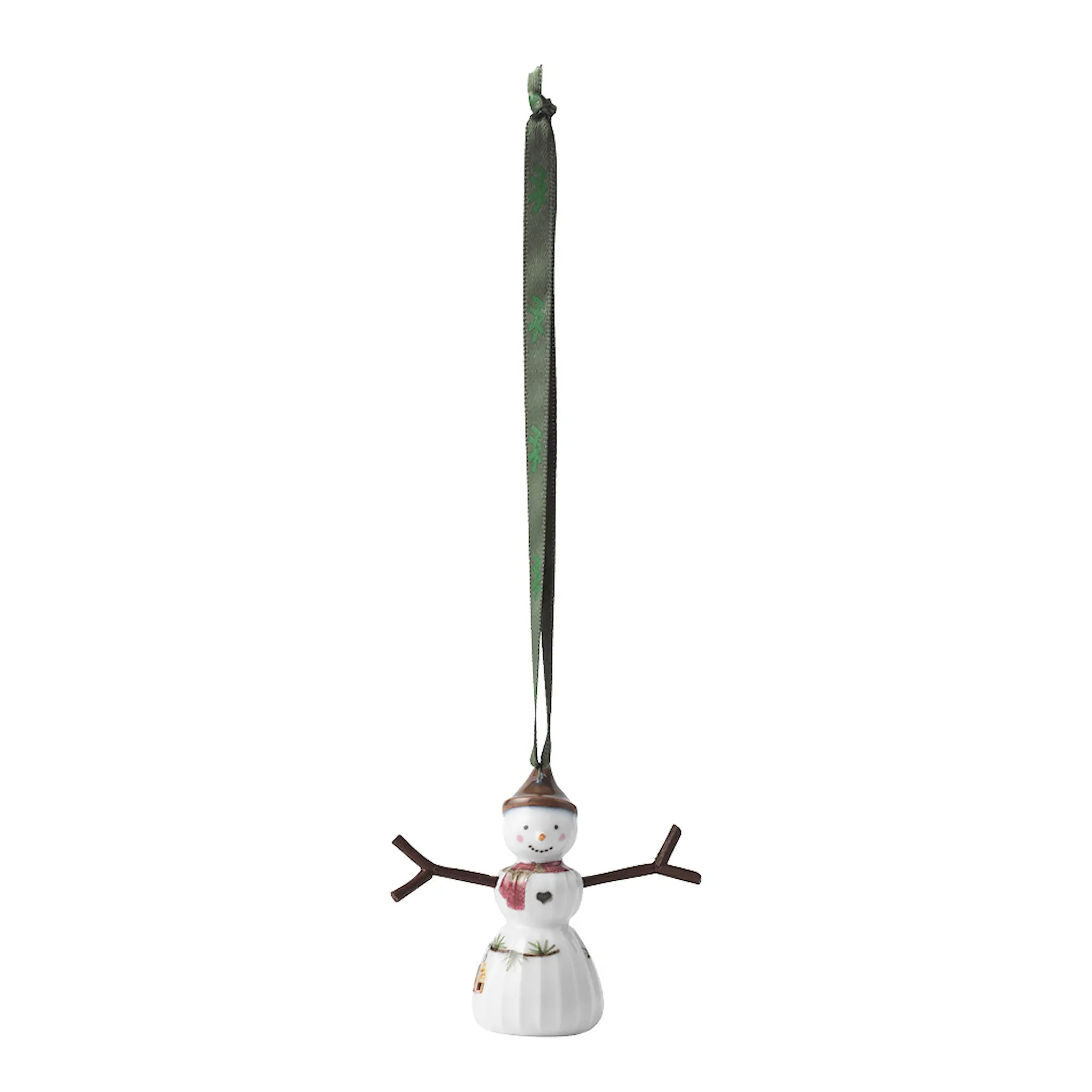 Kähler Hammershøi Christmas Riippukoriste lumiukko tyttö 6,5 cm