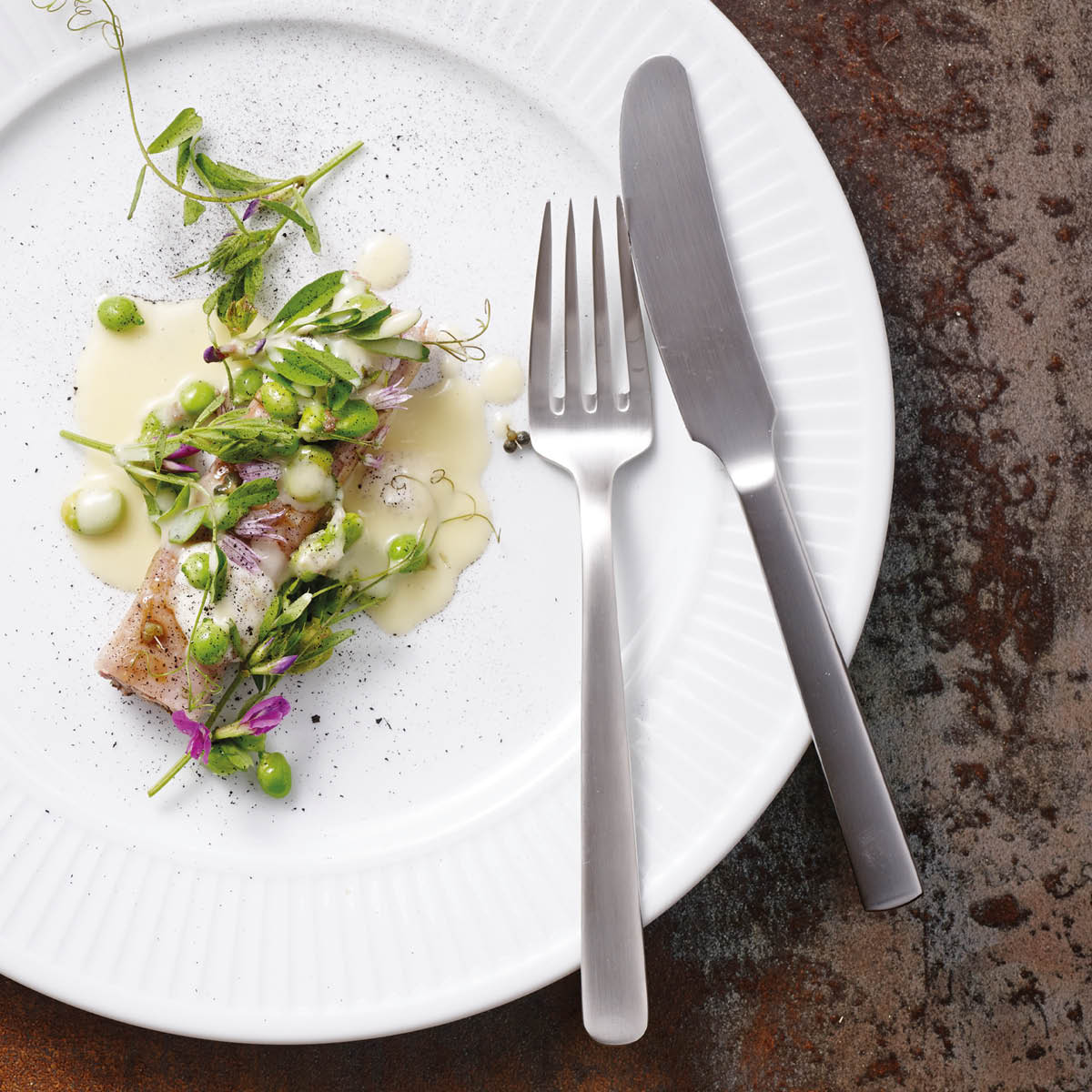 Kay Bojesen Grand Prix matkniv 20 cm matt stål