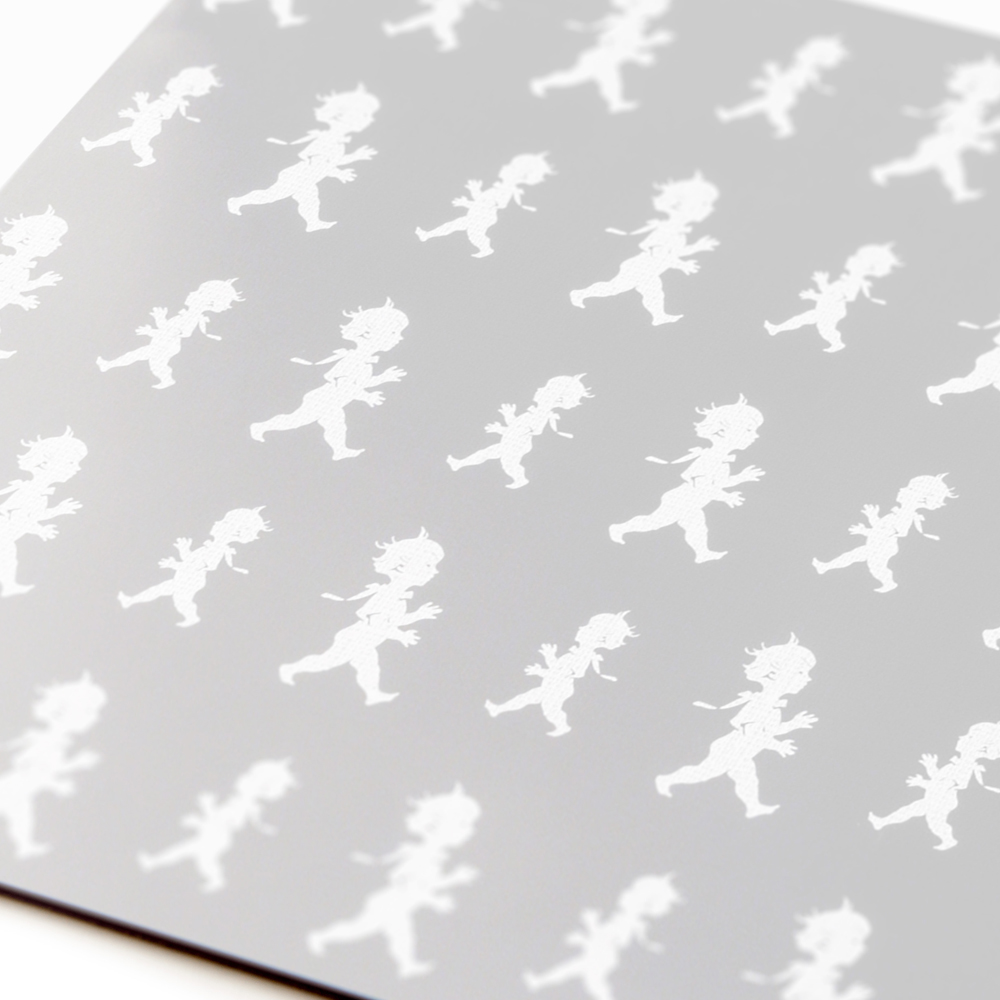 SOLSTICKAN Bordbrikke 30x40 cm 2 stk grå