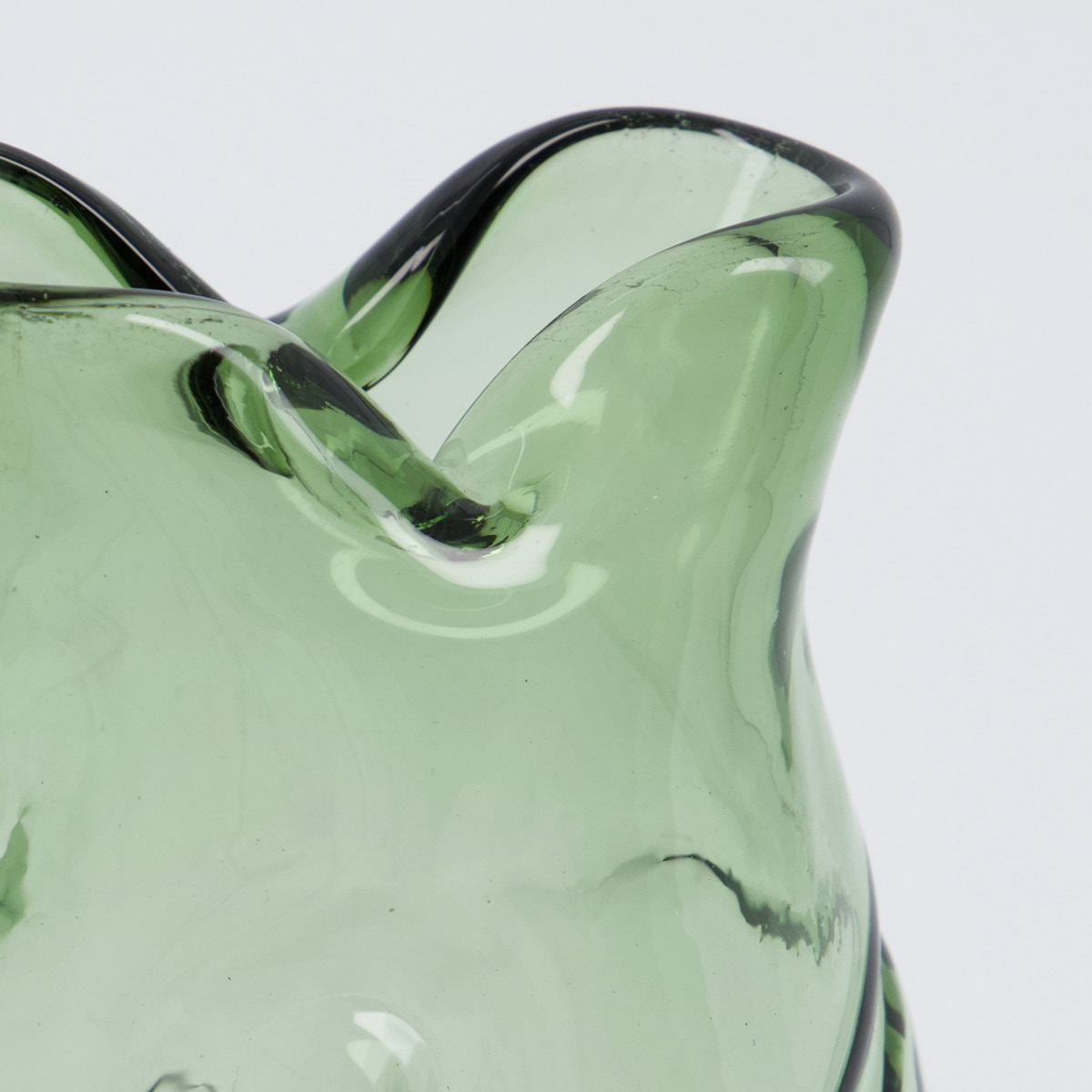 House Doctor Fish vase 27,5 cm grønn