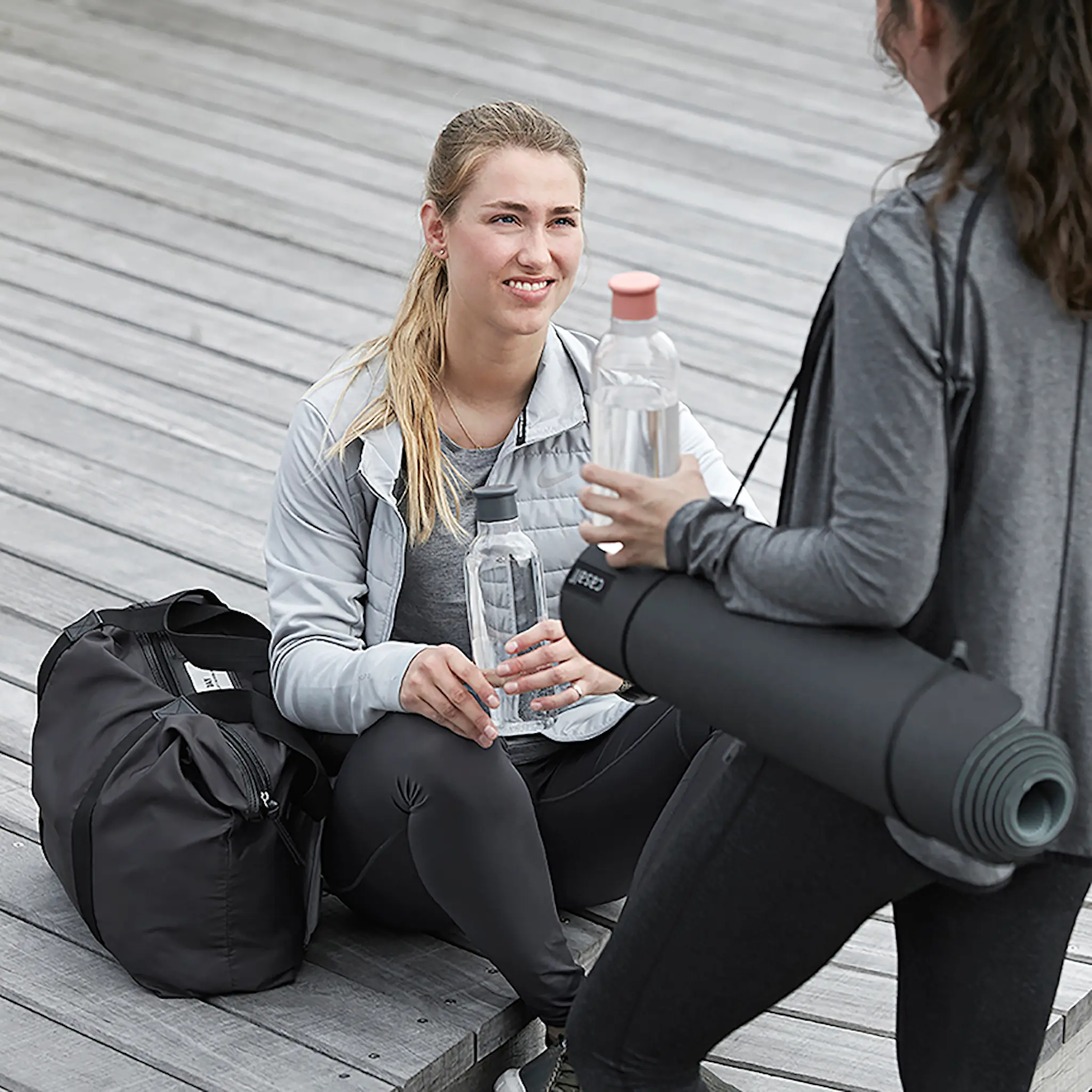 RIG-TIG Drink-It Vattenflaska 0,75 L Grå