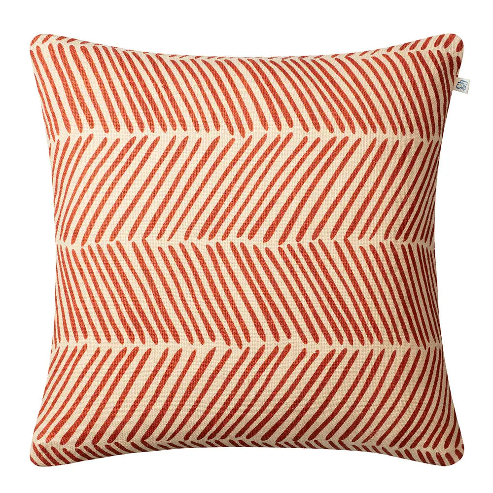 Rama tyynynpäällinen pellava 50x50 cm Light Beige/Apricot Orange