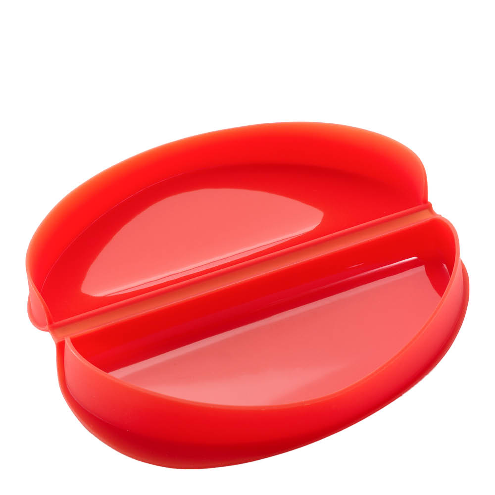 Lékué Omelettform för mikrovågsugn 23x12 cm röd