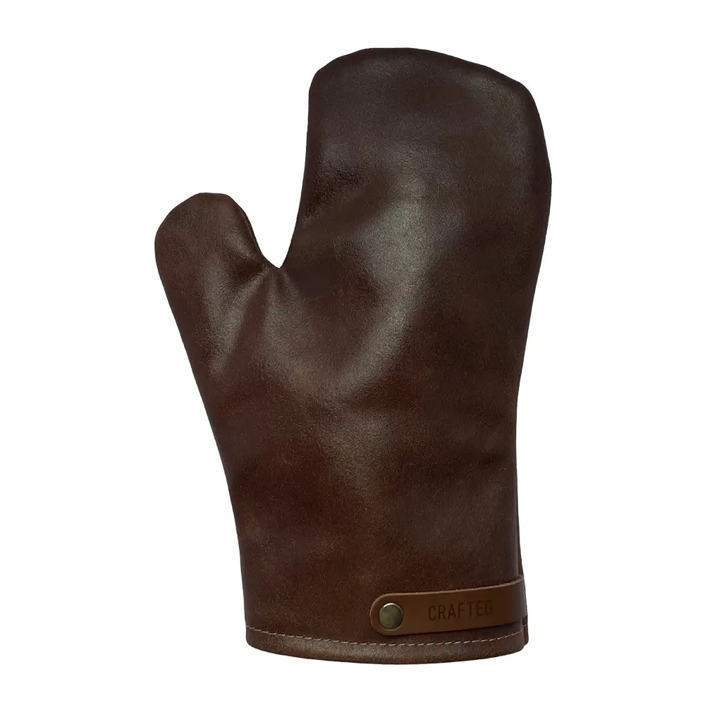 Leather grytevott 20,5x29,5 cm brun