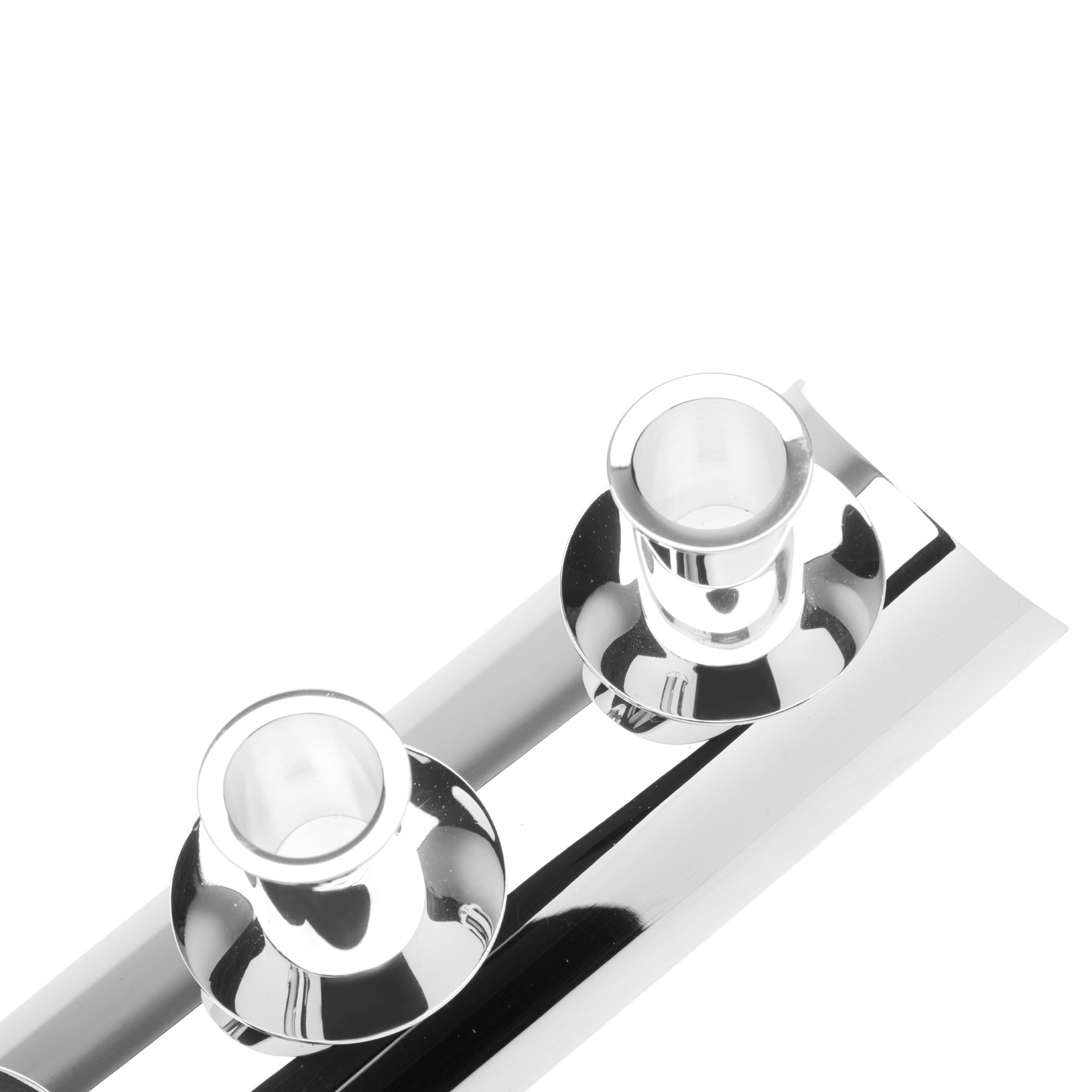 Skultuna Adventsljusstake 32 cm silverpläterad