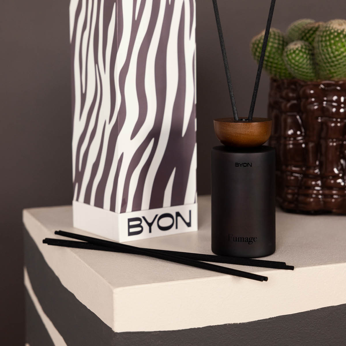 ByOn Fumage doftpinnar 200 ml brun