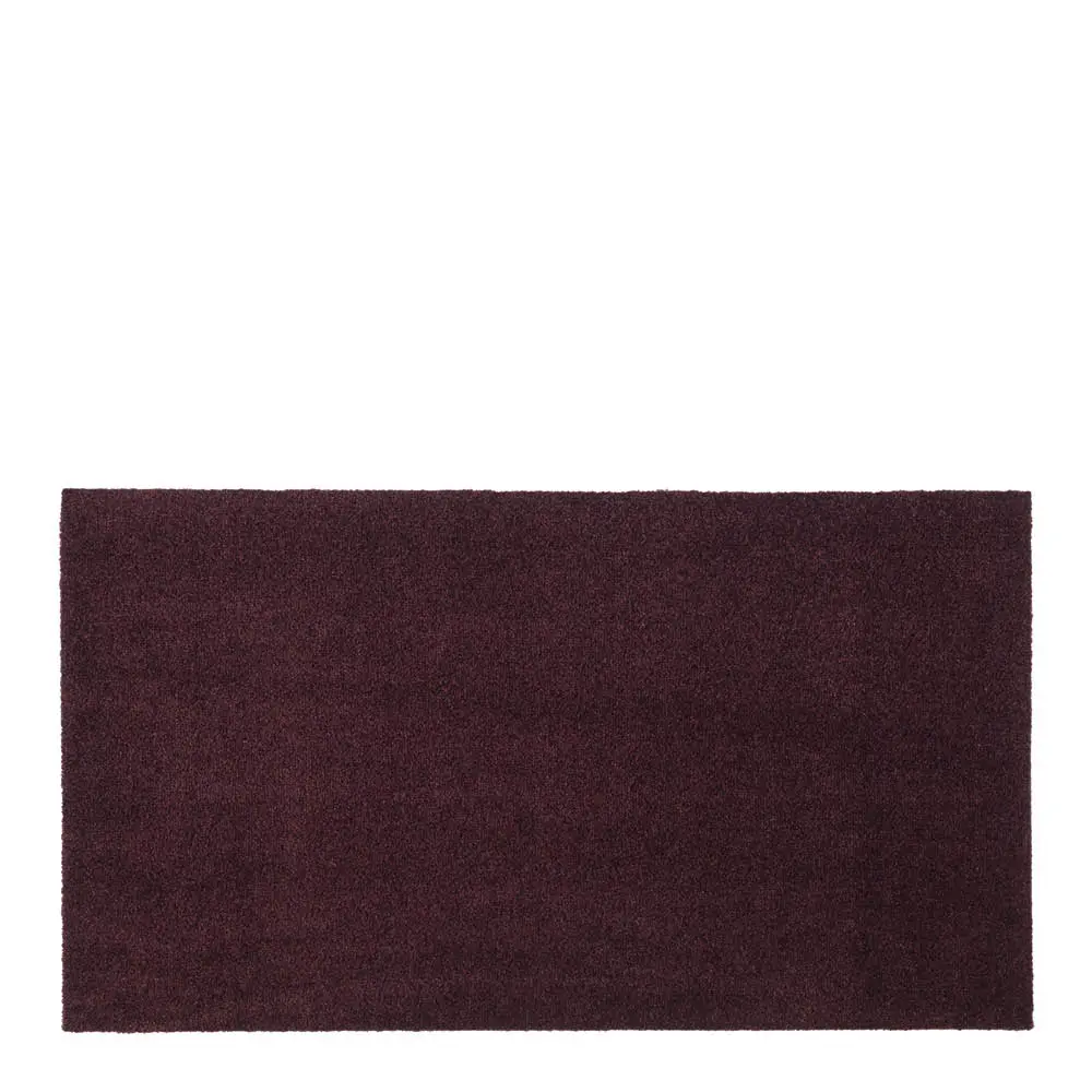 Unicolor Matto 120x67 cm Bordeaux