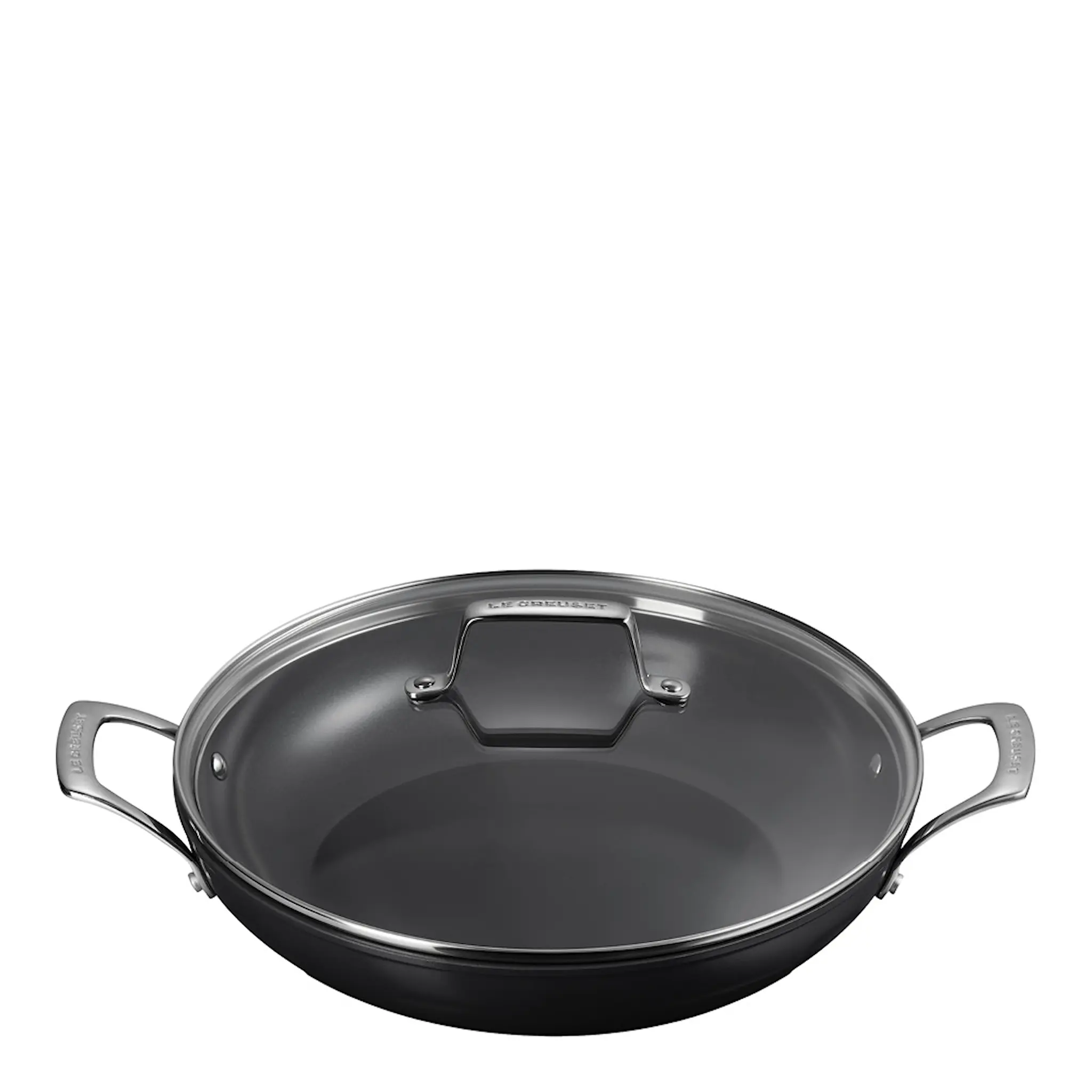 Le Creuset ENSC kasari lasikannella 30 cm Musta