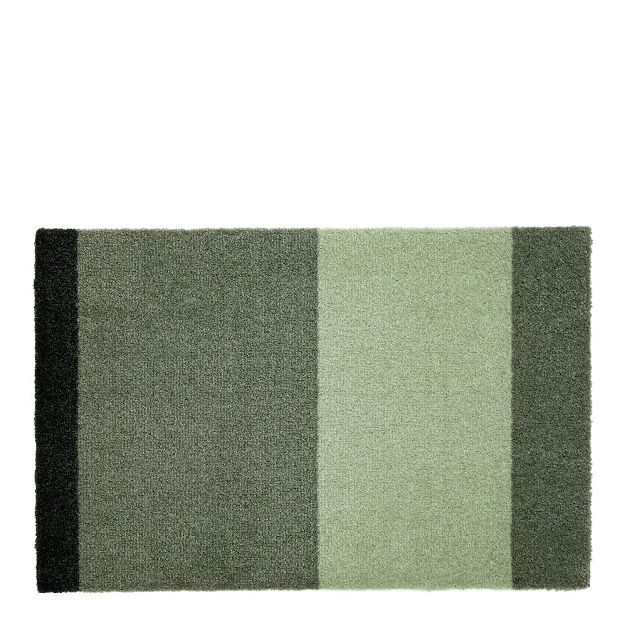 Tica Copenhagen Stripes Horizontally golvmatta 40x60 cm grön