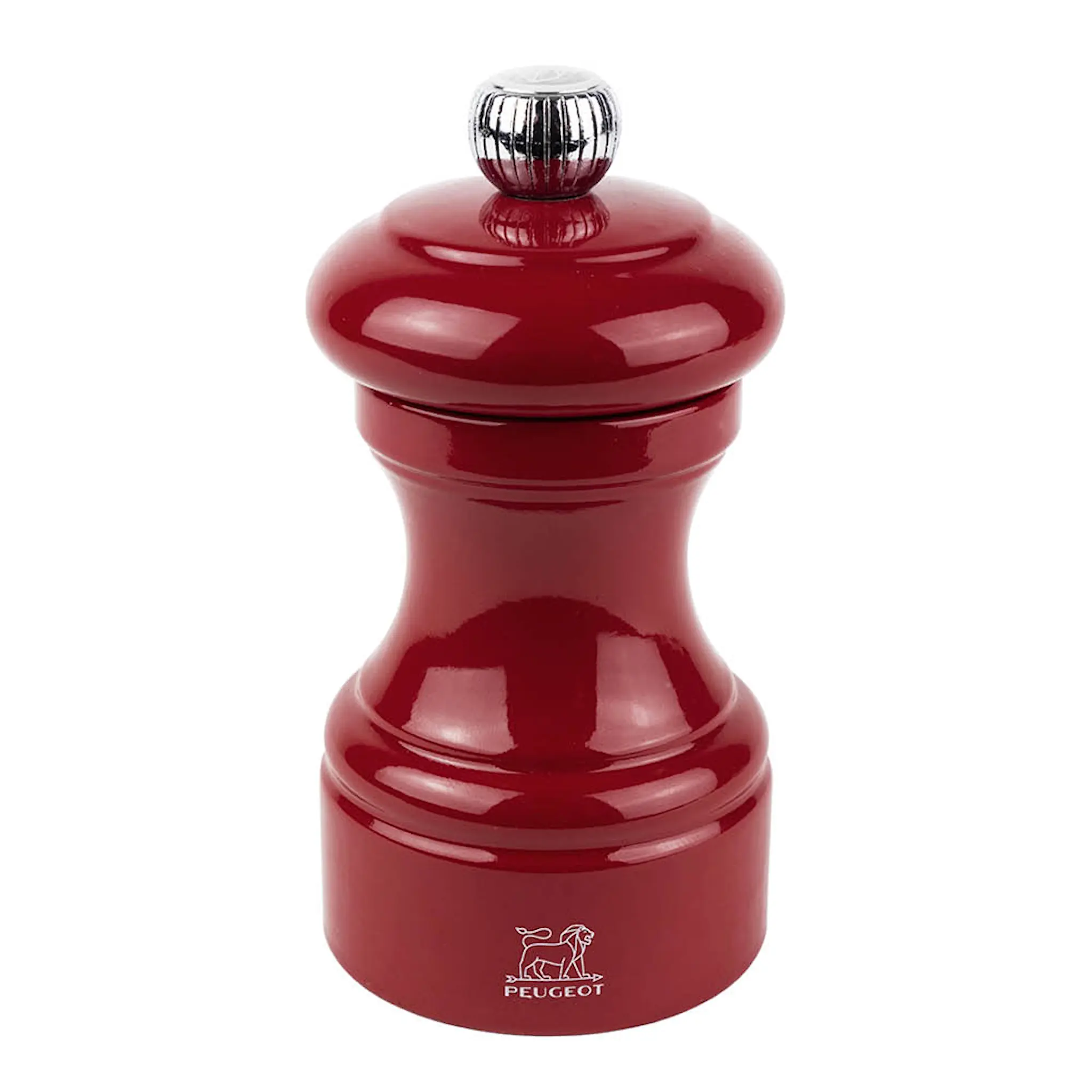 Peugeot Bistro suolamylly 10 cm passion-punainen