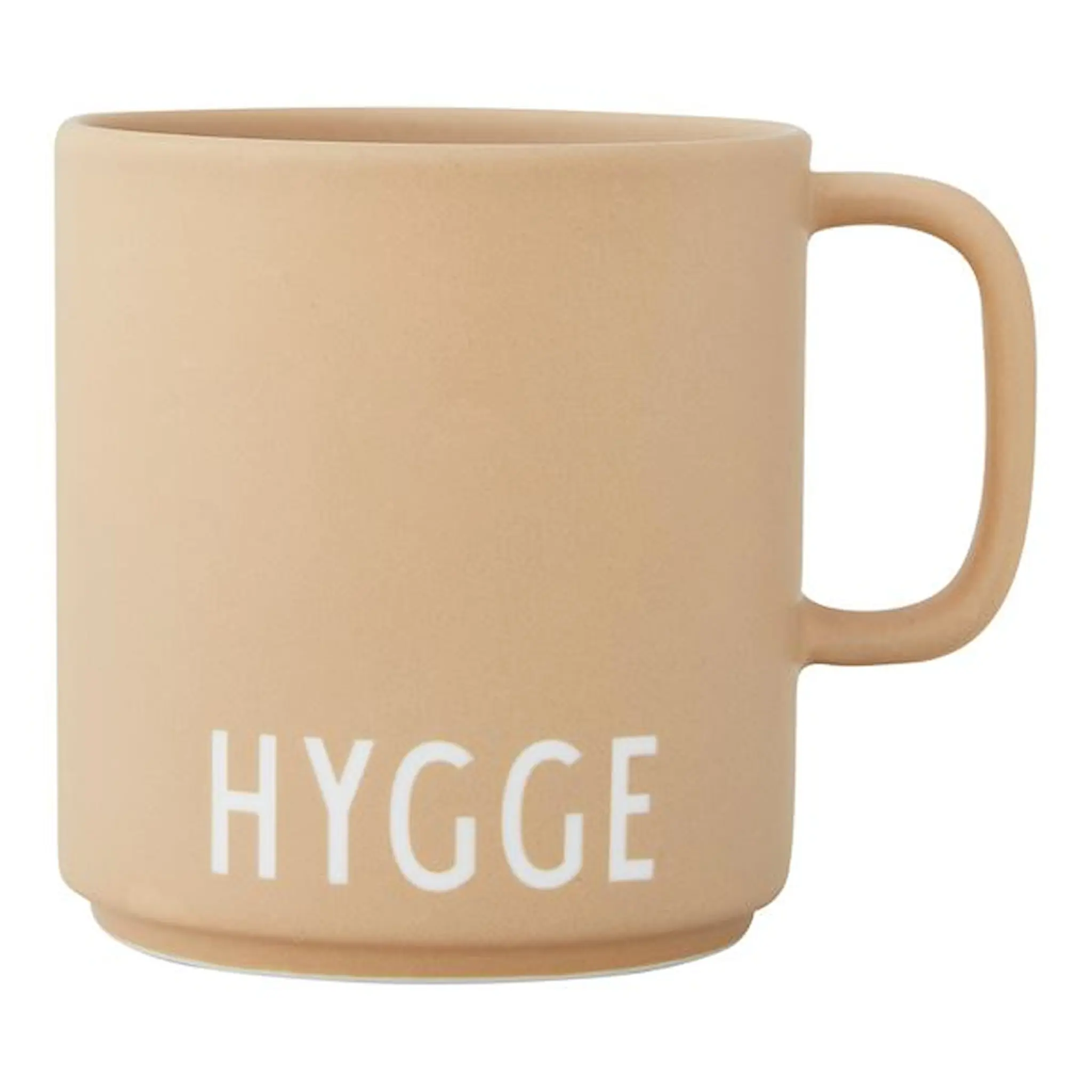 Design Letters Favourite Mugg med öra Hygge 25 cl Beige