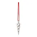 Jul 2025 julhänge 10 cm strut silver