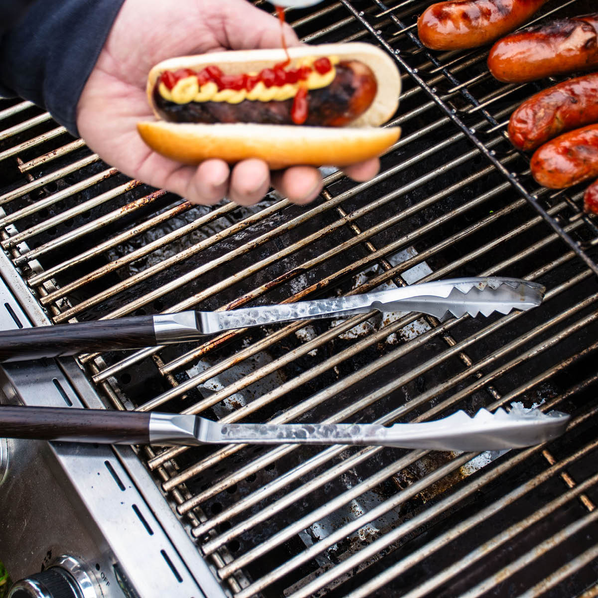 Satake Kuro BBQ Pihdit 45 cm Ruskea/Ruostumaton