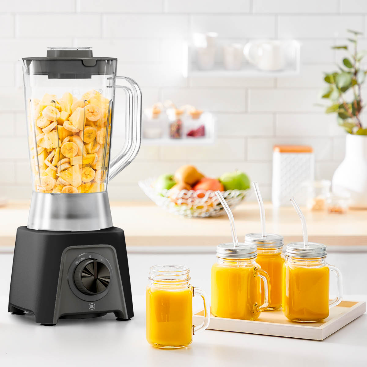OBH Nordica Blendeo+ Blender 1,5 L 450W svart