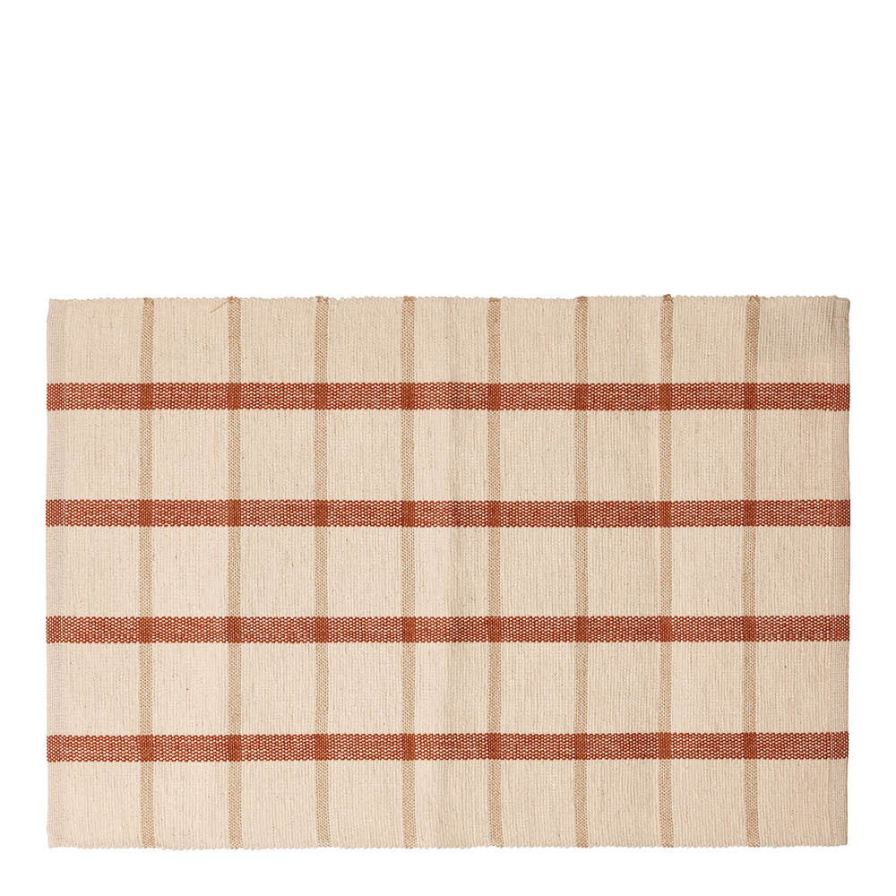 Holmen Eddy Kaitaliina 100x35 cm Ruoste/Off-white