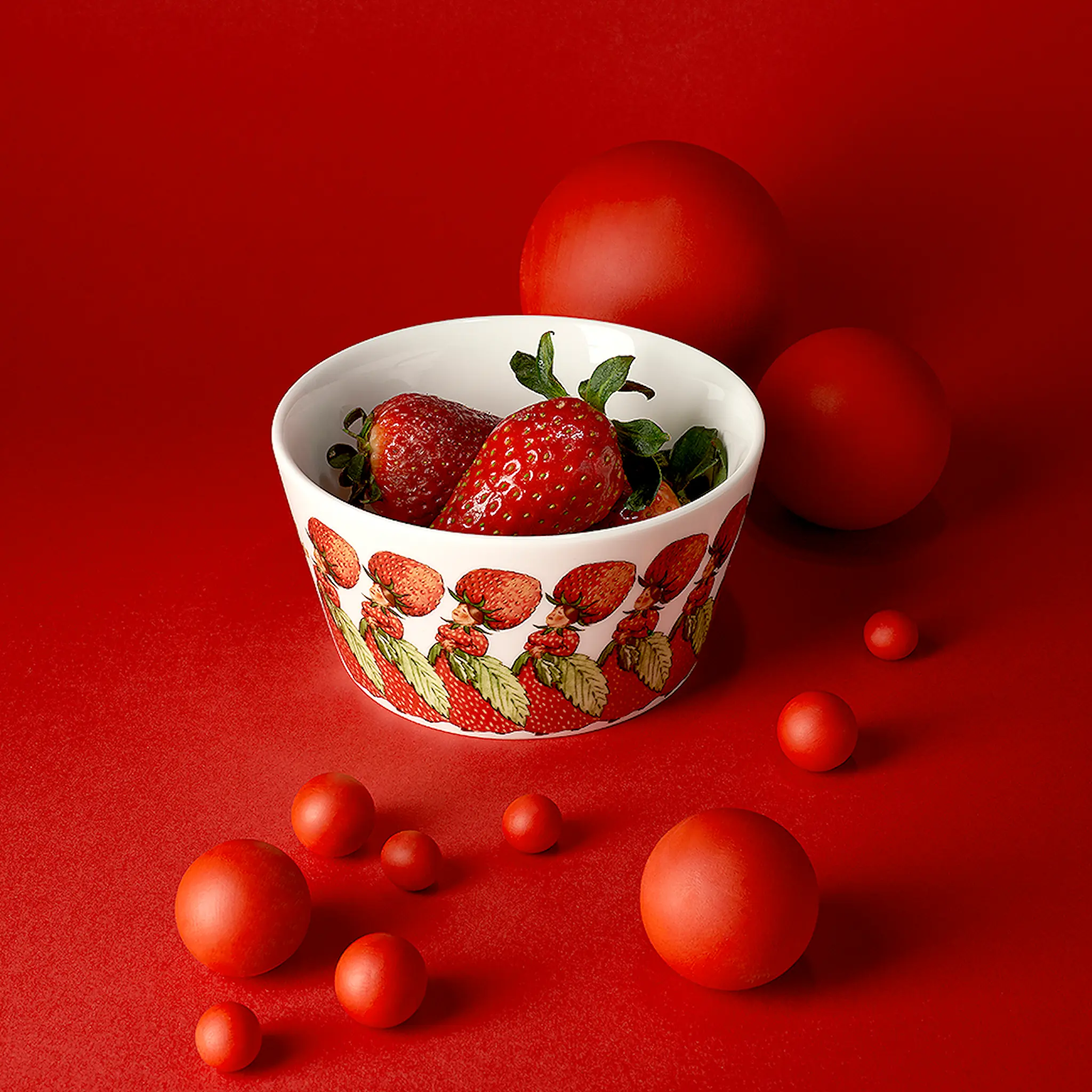 Design House Stockholm Elsa Beskow Kulho 50 cl Perhe Mansikka