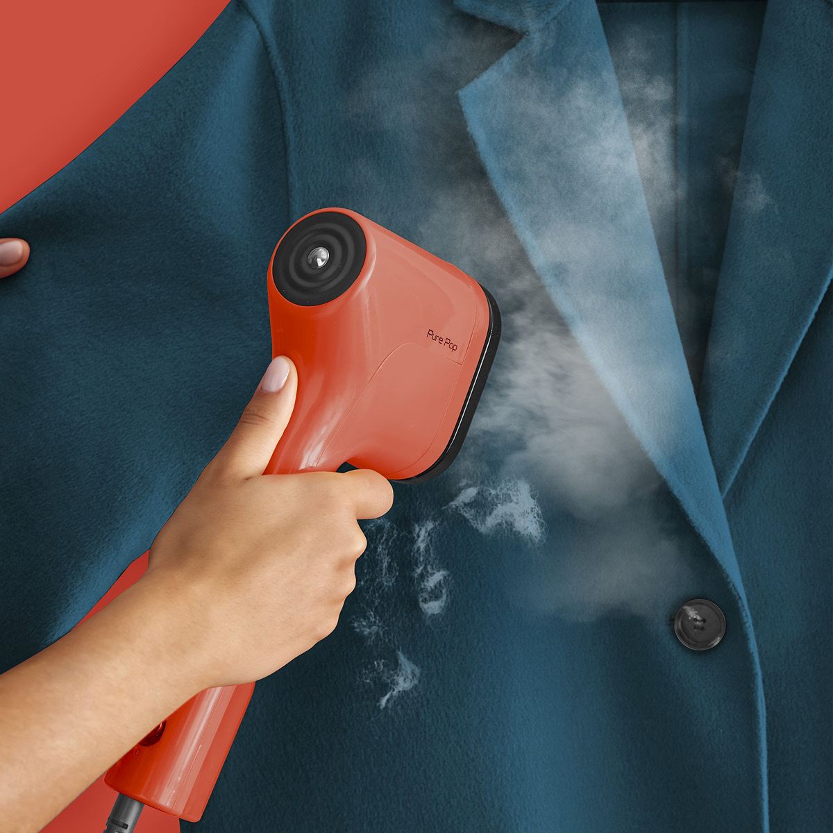 Tefal Pure Pop steamer DT2022E1 korall