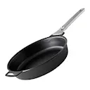 Stekpanna Kolstål med löstagbart handtag 24 cm