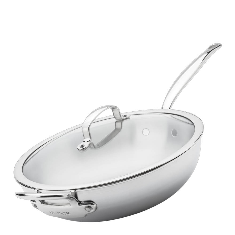 GreenPan Premiere wokkipannu 30 cm 4,74 L