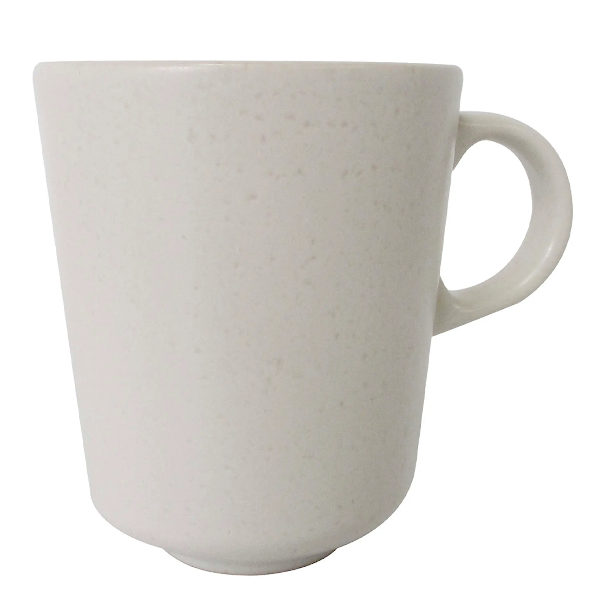 Modern House White Satin Mugg 24 cl White Satin