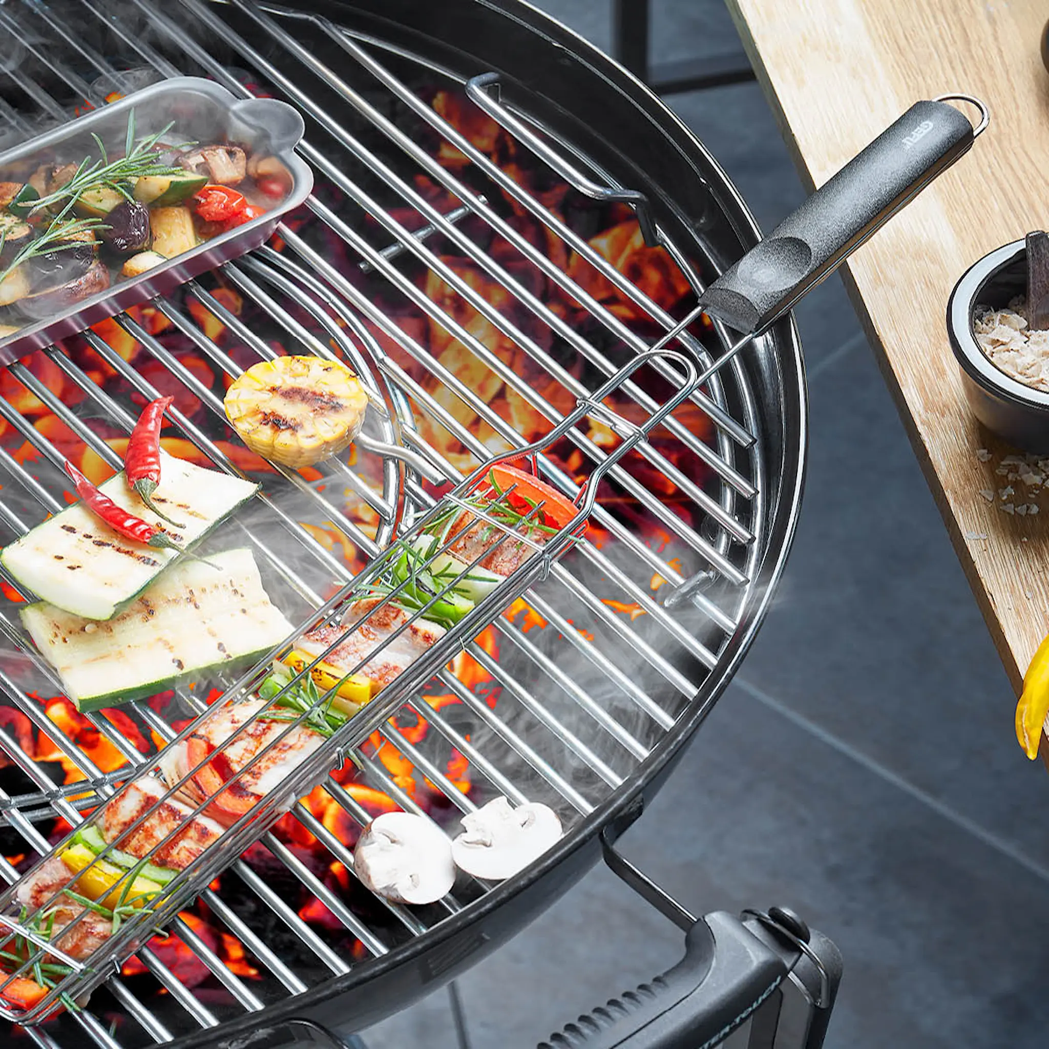 Gefu BBQ grillhalster 3,8x49 cm stål