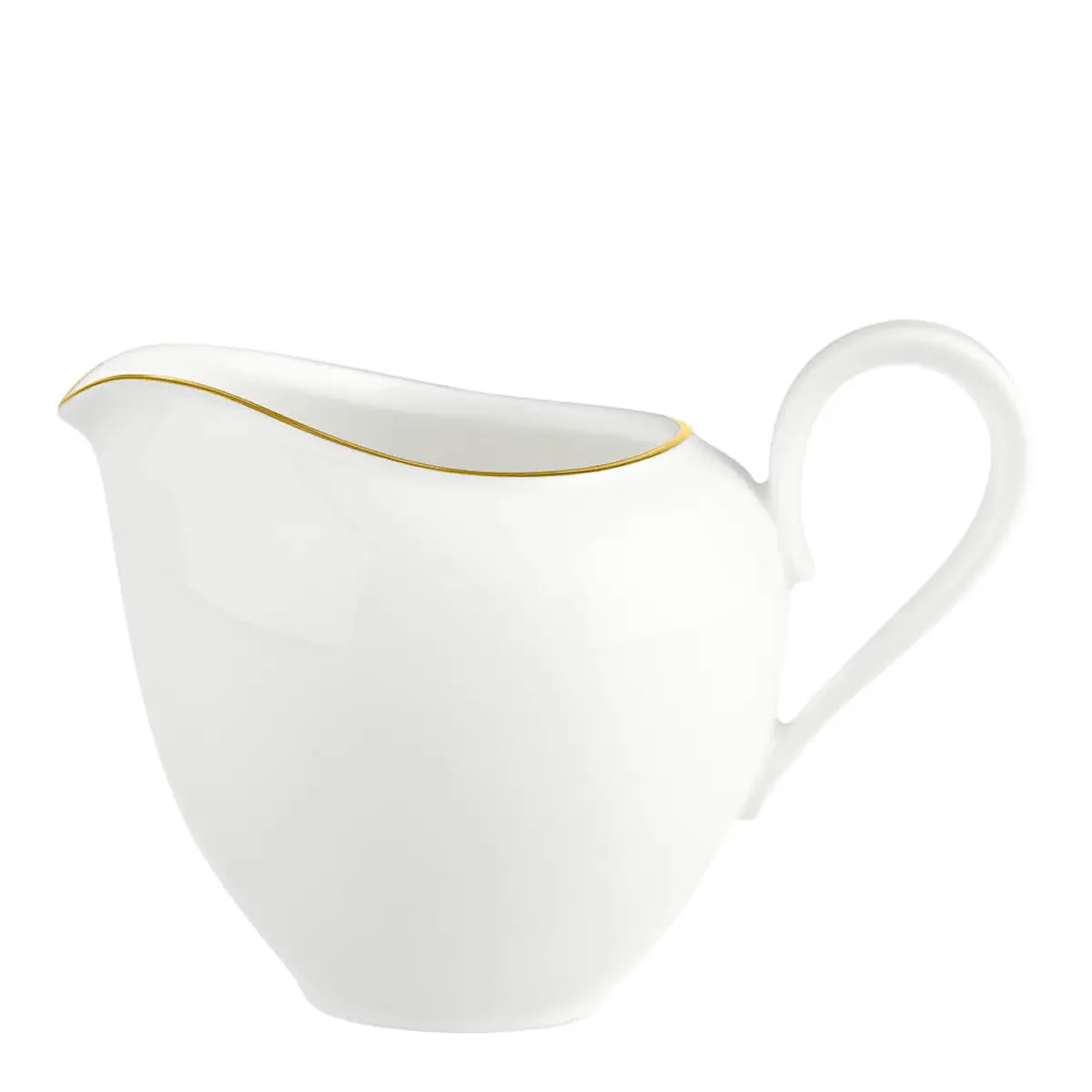 Villeroy & Boch Anmut Gold gräddkanna 20 cl vit