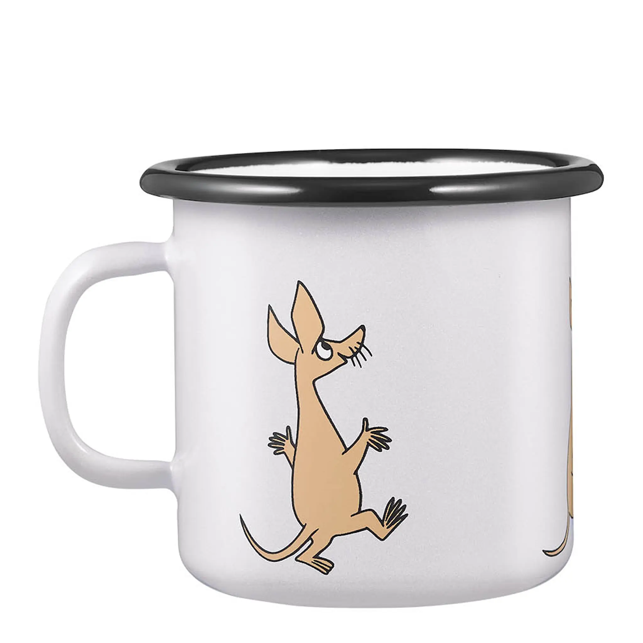 Muurla Mumin emaljmugg 25 cl Retro Sniff lila