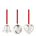 2026 ornamentset 25,2 cm 3-pack silver