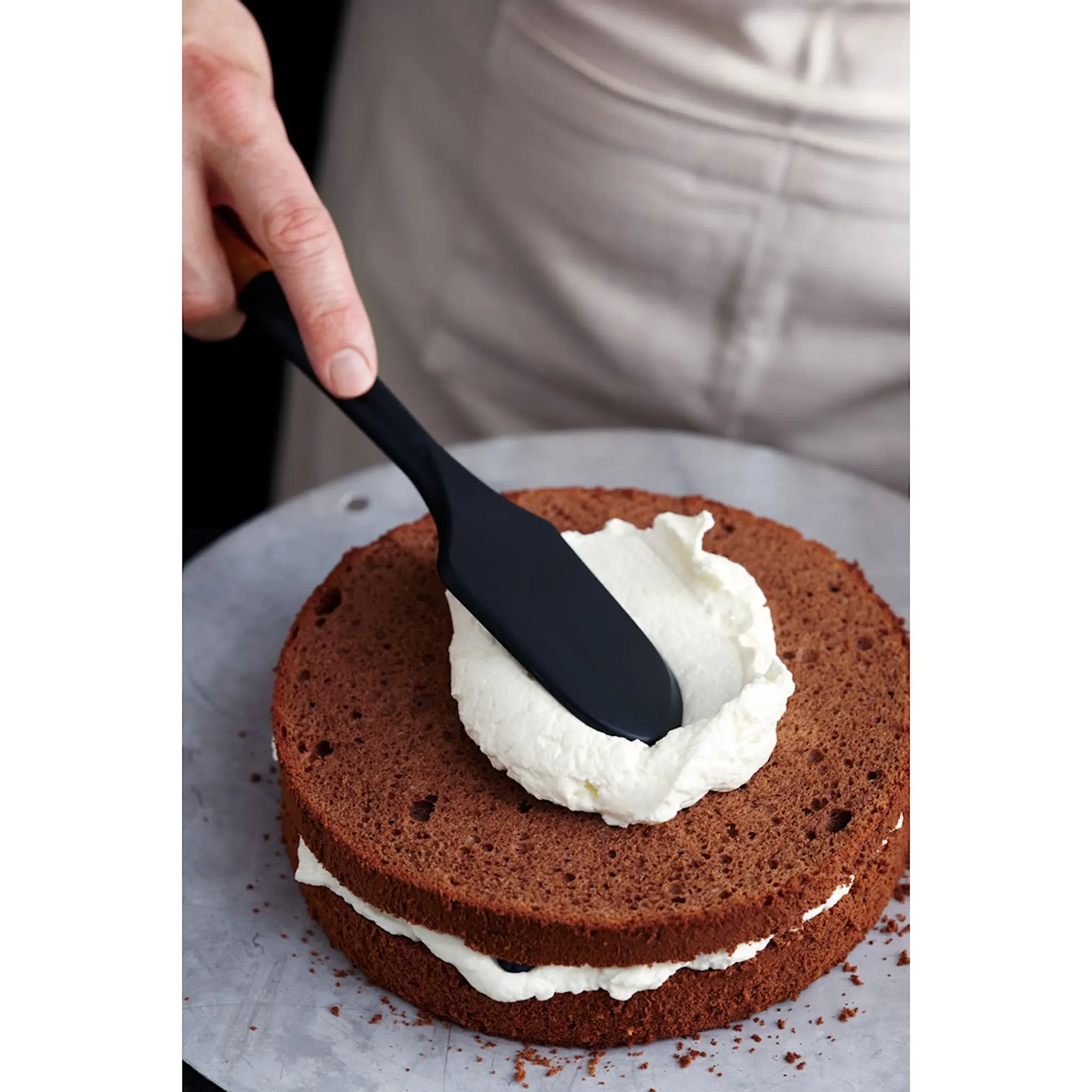 Staub Gadgets Degskrapa 30 cm Silikon/Akacia