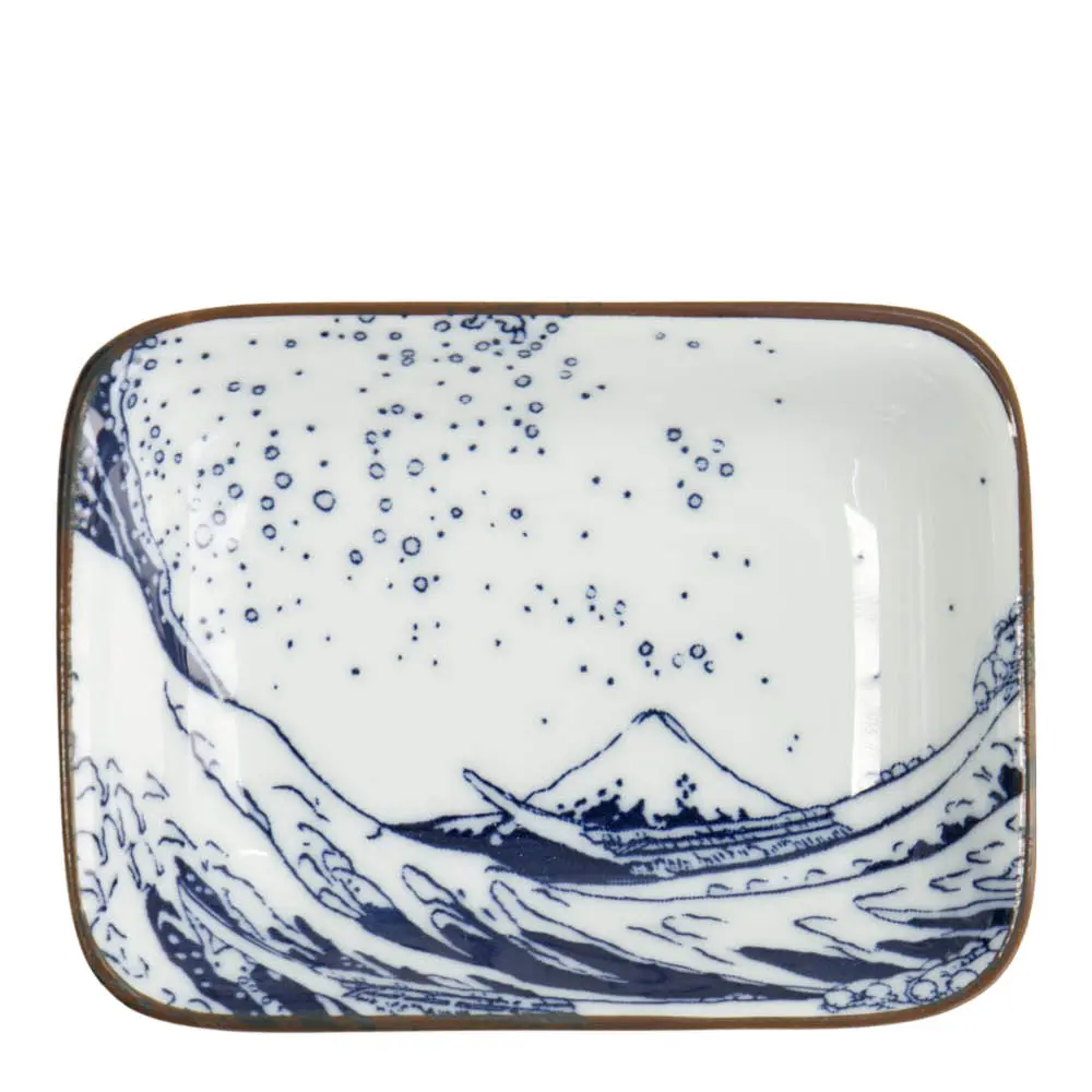 Hokusai Choku Kulho 10 cm Sininen/Valkoinen