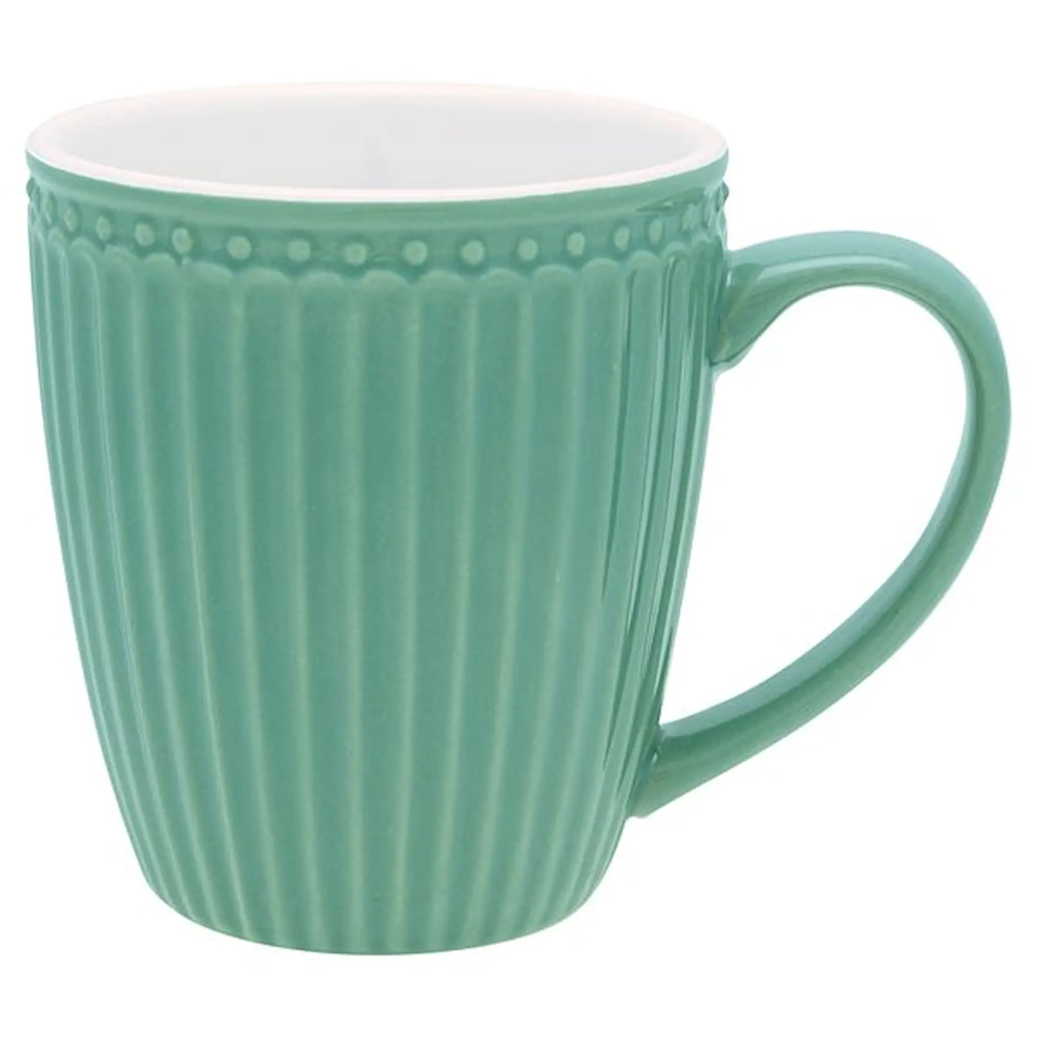 GreenGate Everyday Alice mugg 40 cl dusty green