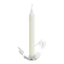 FLWR ljusstake kronljus silver