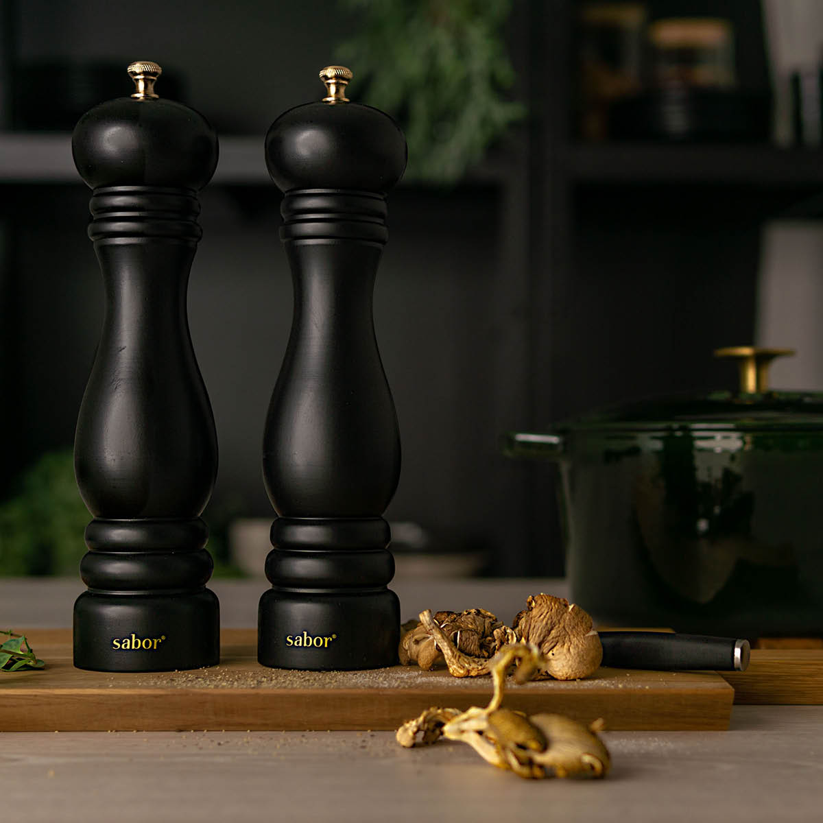 Sabor Saltkvarn 30 cm Matt Svart