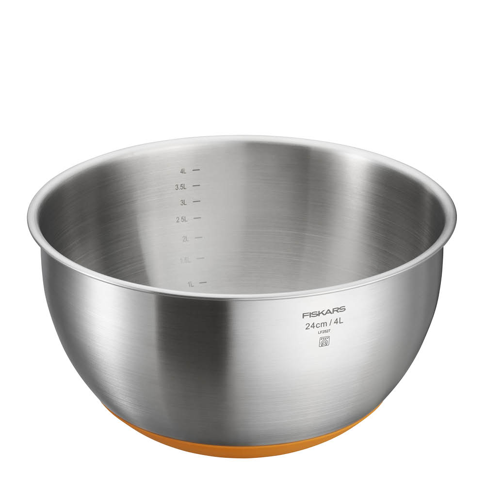 Fiskars Functional Form bakebolle 4L rustfritt stål