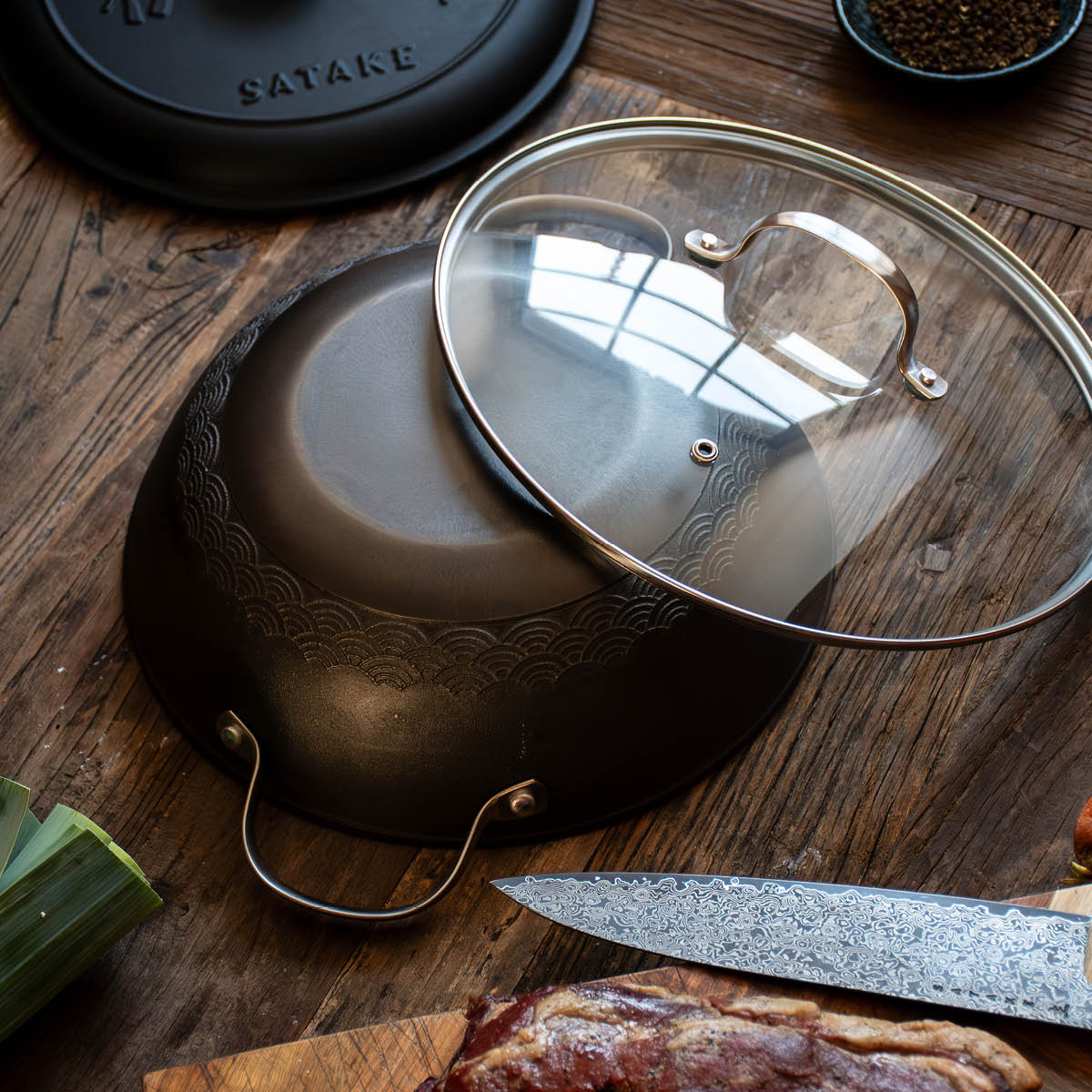 Satake Pure Pan Paistokasari 28 cm Valurauta
