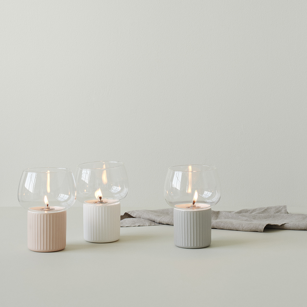 RIG-TIG Hygge Glas Till Hurricane Ljuslykta 16 cm