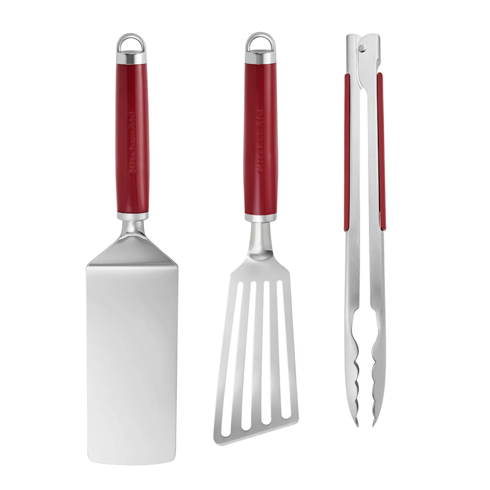 KitchenAid Core grillredskap inomhus 3 delar empire red